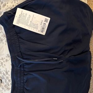 Navy lululemon track pants